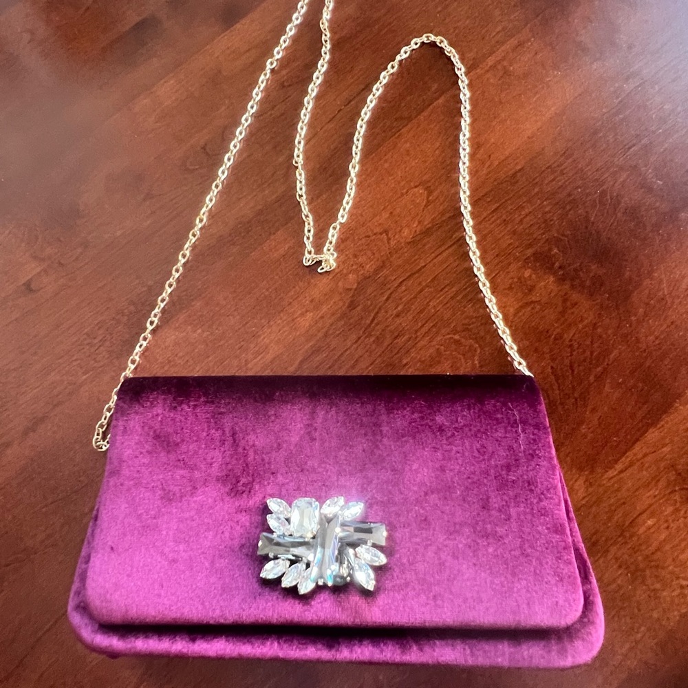 NWOT INC by Macy’s Maeoon Velvet Evening Bag